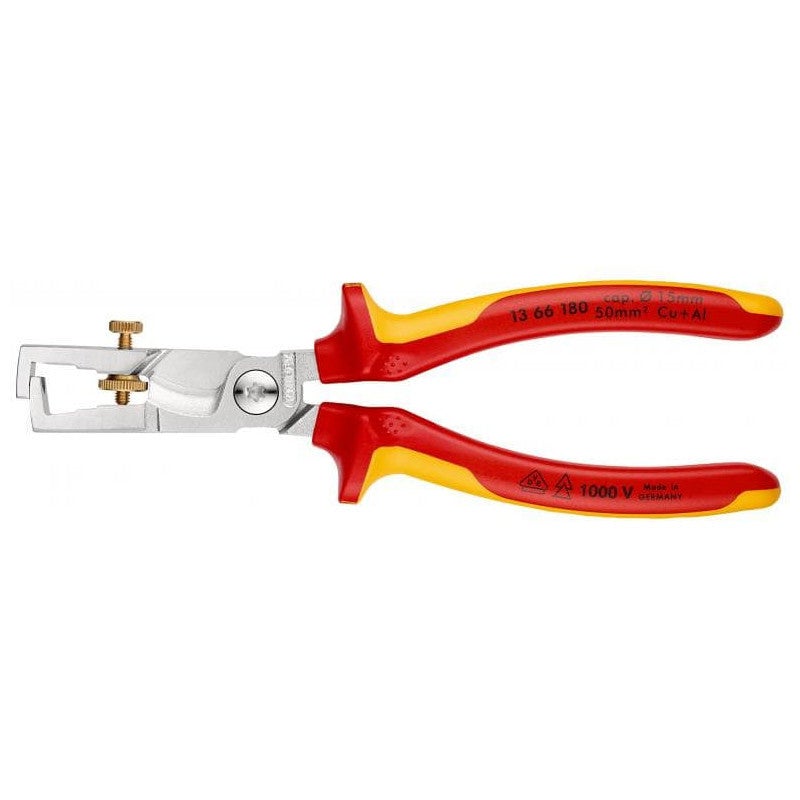Praska do izolacji Knipex StriX z precyzyjnym cięciem i regulacją
