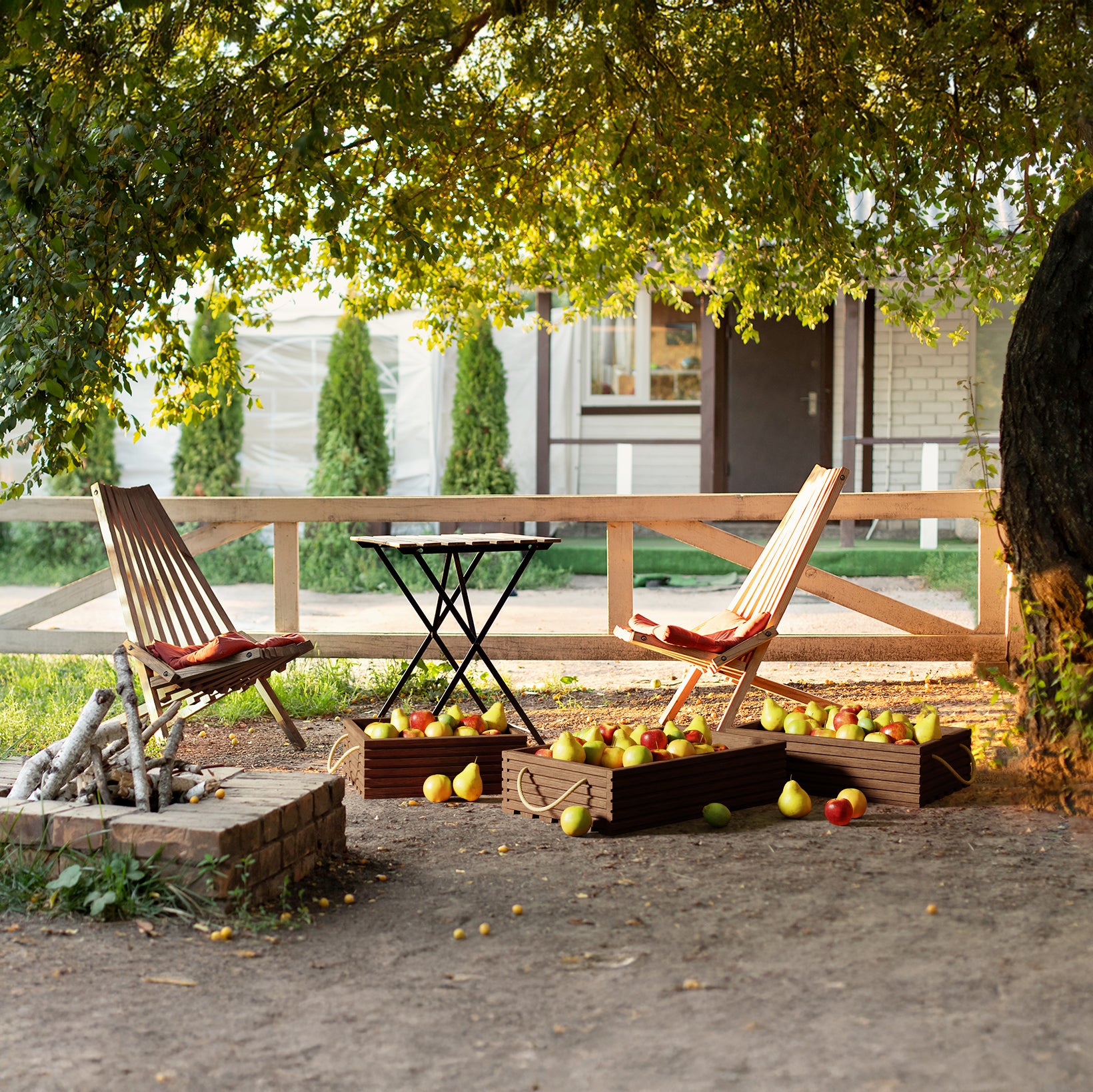 BOGATECO boîte en bois naturel |60x35x14,5 cm |Caisses décoratives en bois |boîte à fruits |Boîte à légumes |Boîte en bois pour le stockage - 8