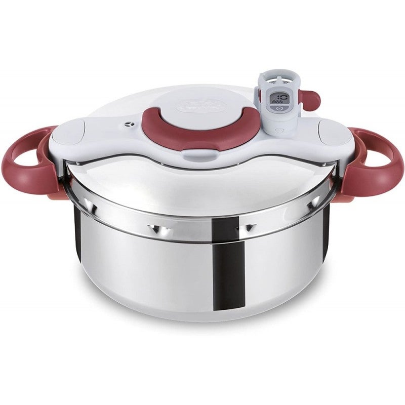 Tefal  Olla Clipso Minut Perfect 6L Carne/Rojo , Leroy Merlin