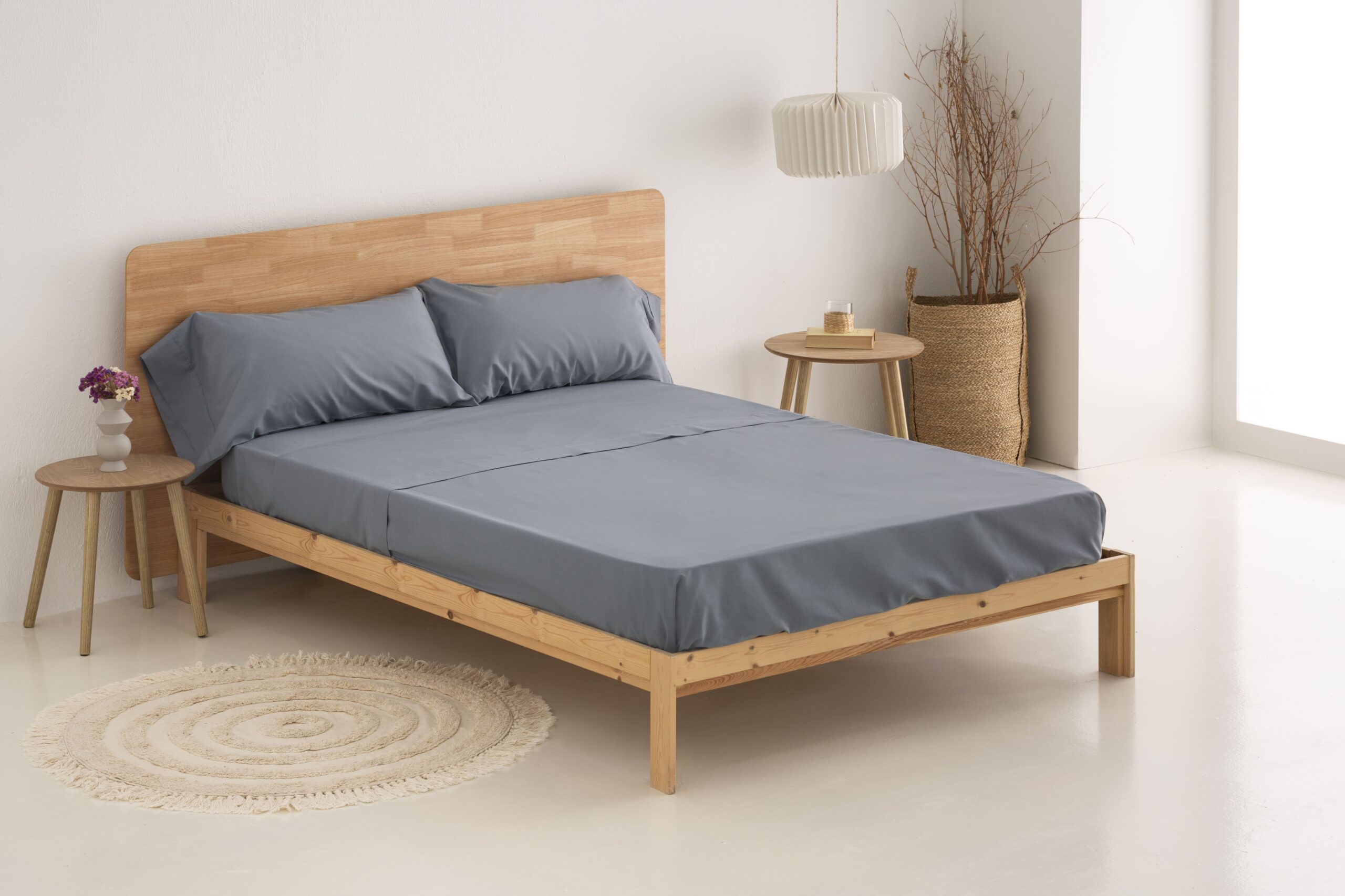 Juego de Sábanas Design Ceniza Cama 150cm (3 piezas) Donegal Collections - 2