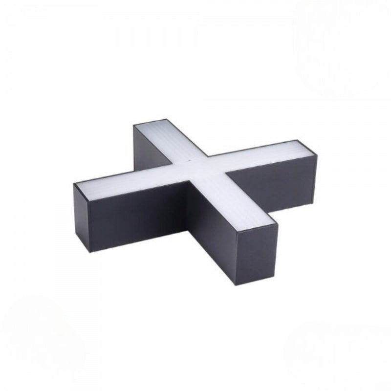 Connecteur 15W pour Luminaire Suspendu Interconnectable en X NOIR - SILAMP - 3