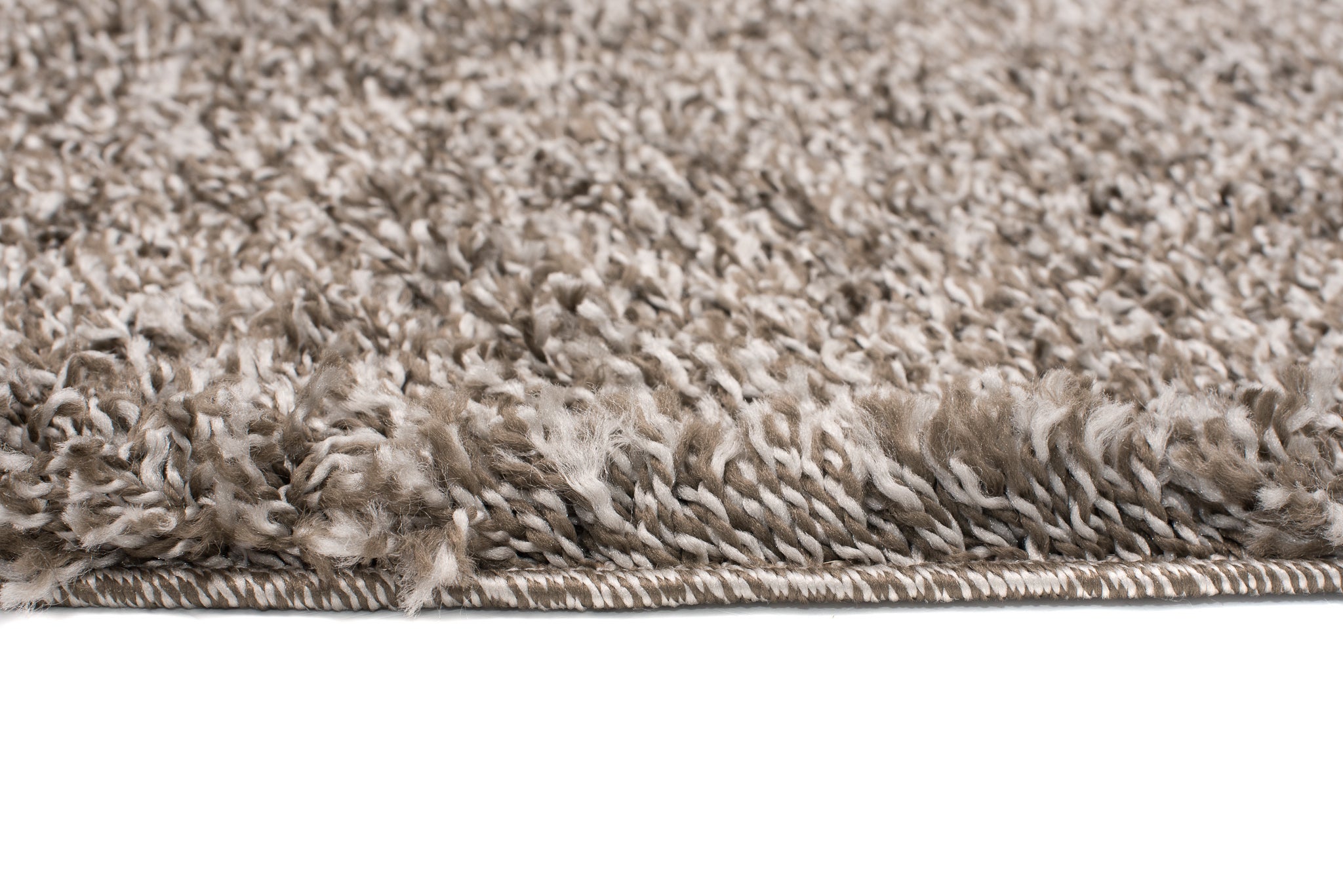 Tapiso Essence Tapis Shaggy Poil Long Moderne Gris Marron Taupe Moucheté Salon Chambre Ado Enfant Moelleux Super Doux OEKO-TEX 120 x 170 cm - 5