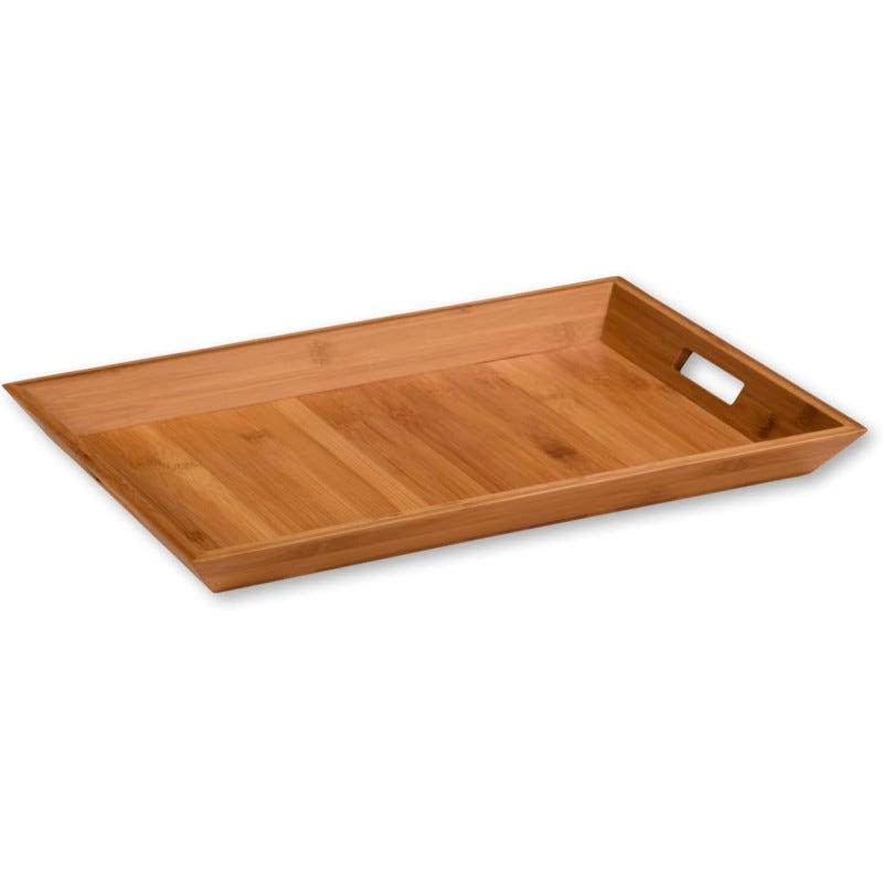 Ensemble plateau de service 3pcs en bambou U2 Ensemble plateau de service 3pcs en bambou U2