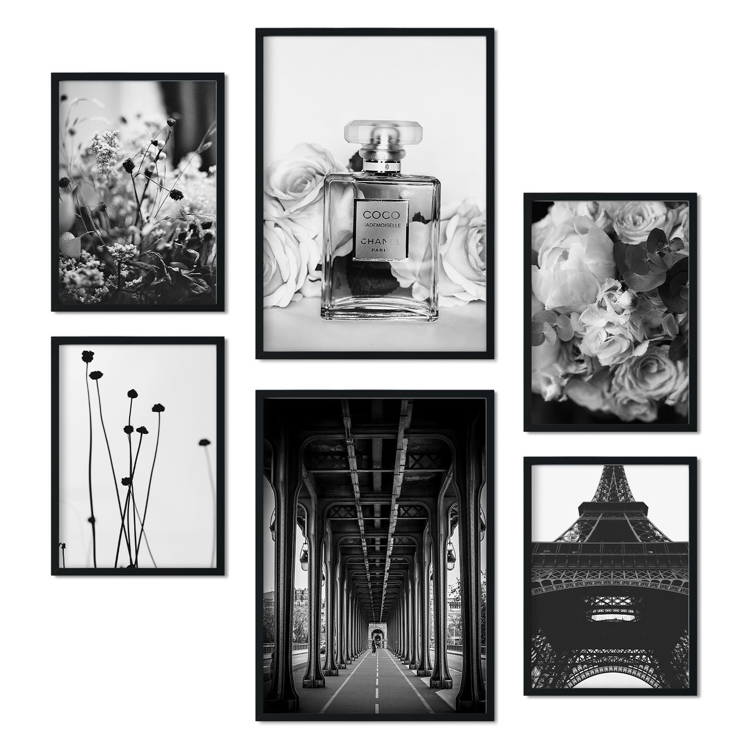 Photo La Grande Vadrouille En Noir Et Blanc – Impression Sur Papier Satiné 190g/m² – Plusieurs Formats Disponibles - 2