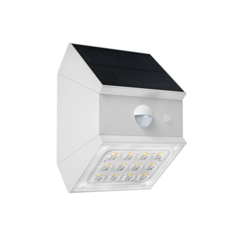Cevik Blanco Aplique Led Solar Detector De Movimiento Cct 230Lm Ip65 Xanlite - Imagen 2