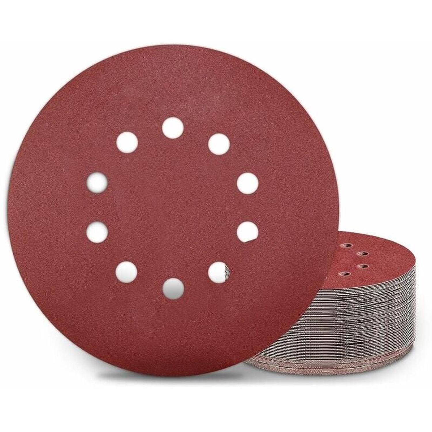 Lot De 50 Disques De Ponçage Pour Carrosserie - Grain 320 - 7 Trous - Marque Uxcell
