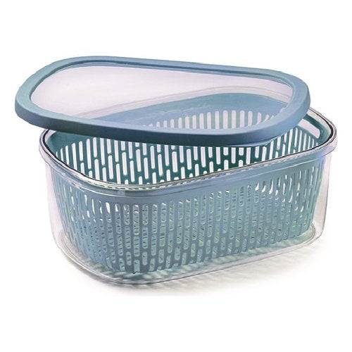 Contenitore Keeeper Lotta 1,8L - Superficie Strutturata, Azzurro, Senza BPA - Foto 2