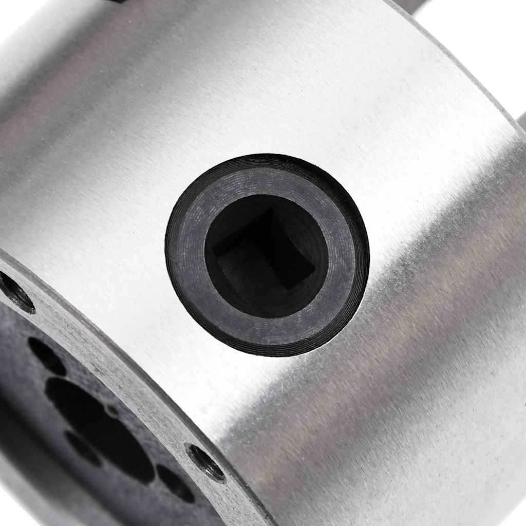 vidaXL Bucha de torno autocentrante com 3 grampos 80 mm aço - 8