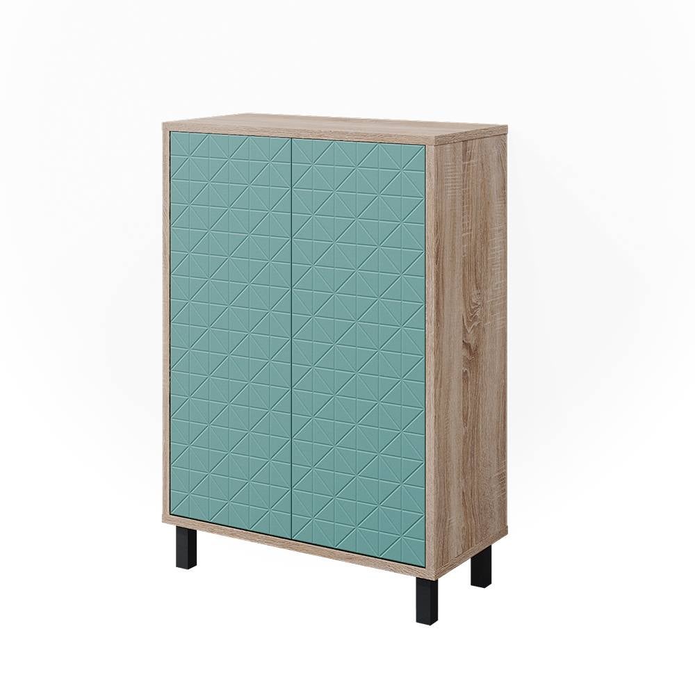 Vicco Szafka Midi Agasta, Miętowa zieleń, 56.2 x 83.2 cm