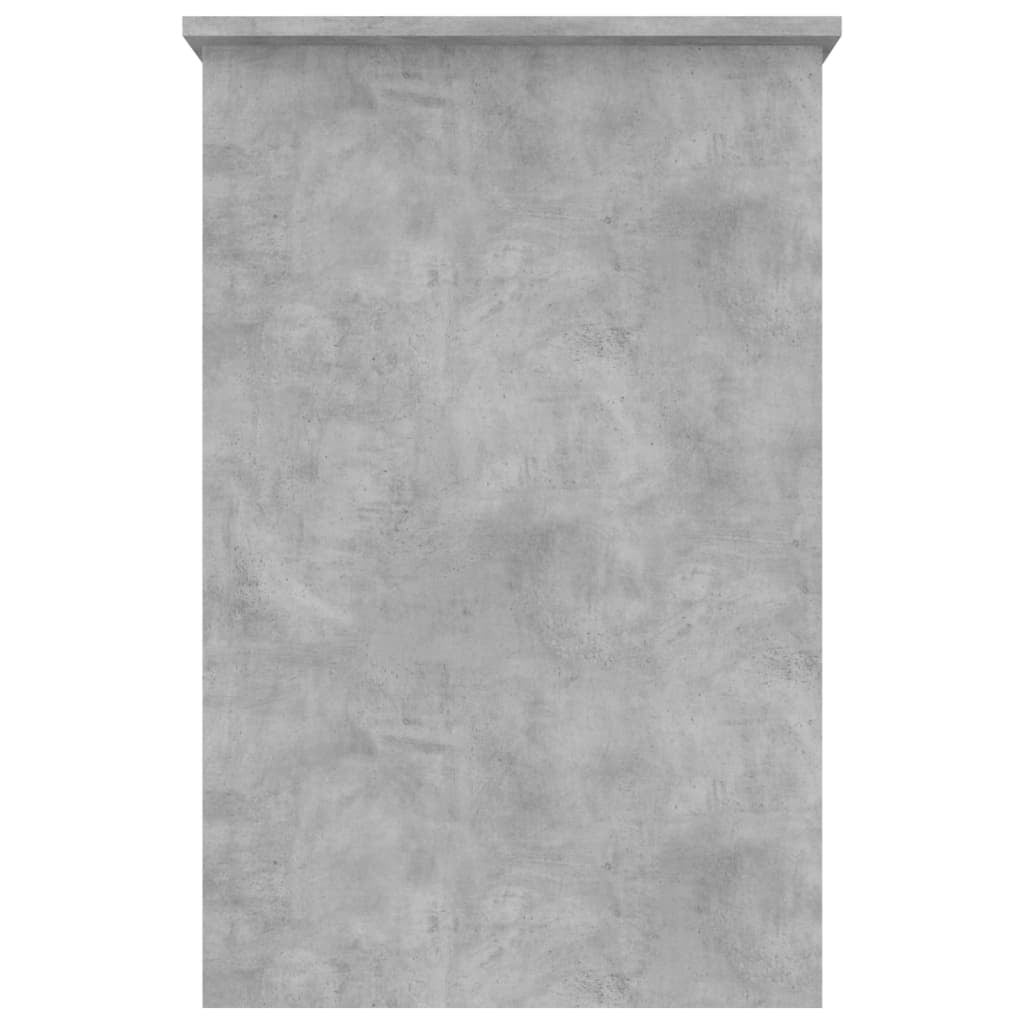 Maison Exclusive - Bureau Gris béton 100x50x76 cm Bois d’ingénierie - 5