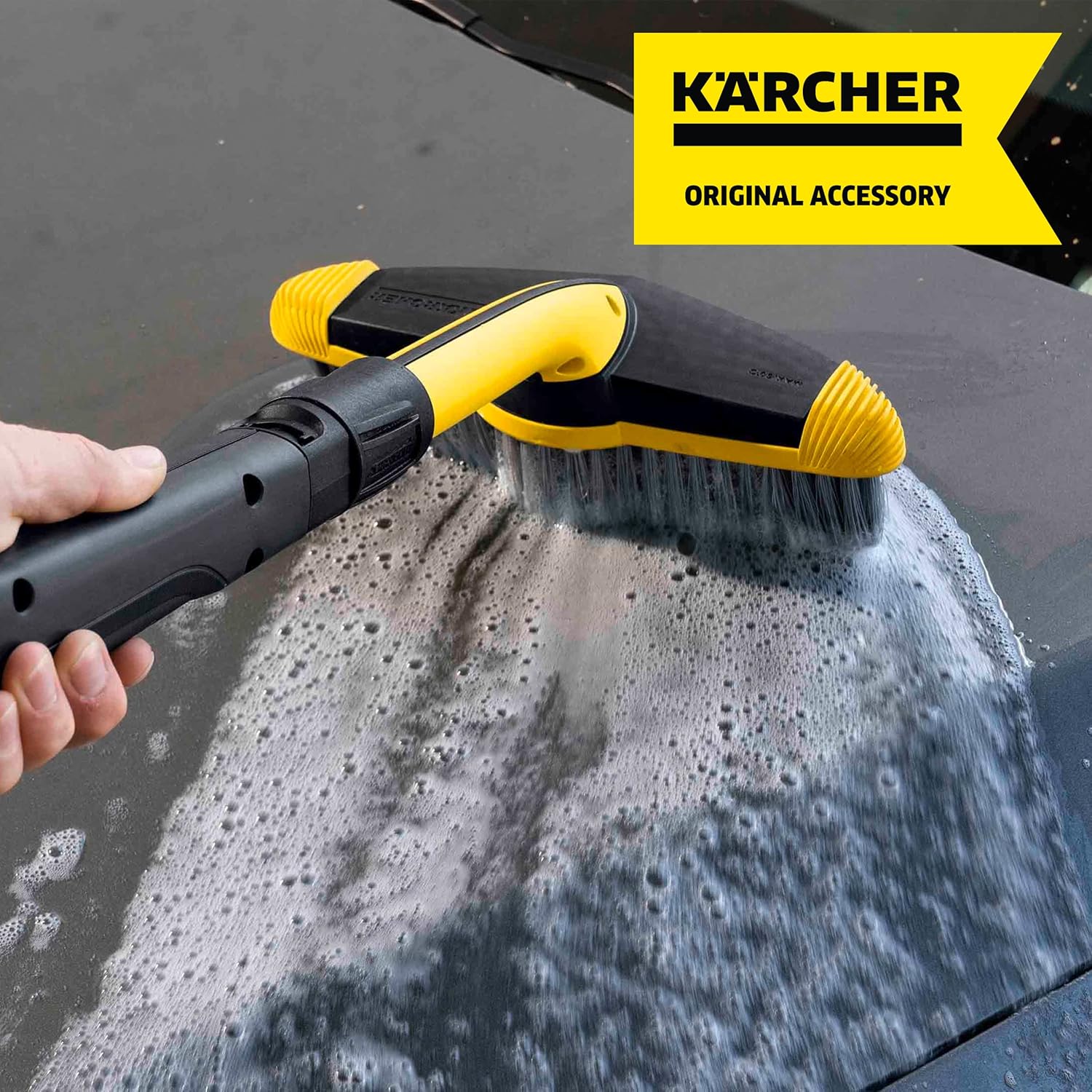 Pour Kärcher Brosse Triangulaire, Noir, Taille unique - 4