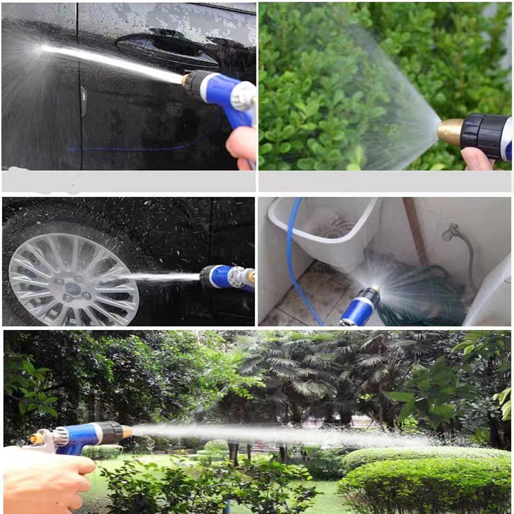 Pistola a spruzzo d'acqua ad alta pressione Ugello in ottone metallico Tubo per tubo da giardino per prato Strumento per lavaggio auto Pistola ad acqua – acquista a prezzi convenienti sul marketplace