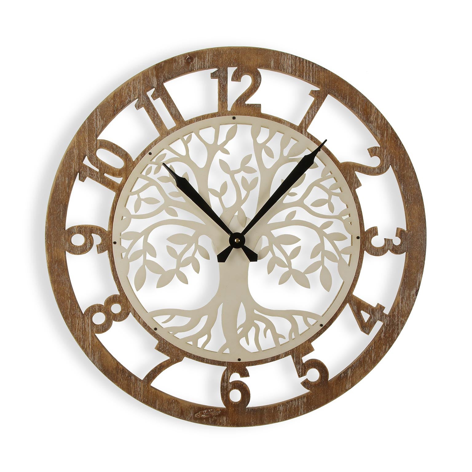 30cm Horloge Murale Design Moderne Mute Silencieuse, Pendule Murale Pour La Chambre Cuisine Salon, Horloge Digitale Pour Bureau Et Cafétéria - Or Rose | Leroy Merlin