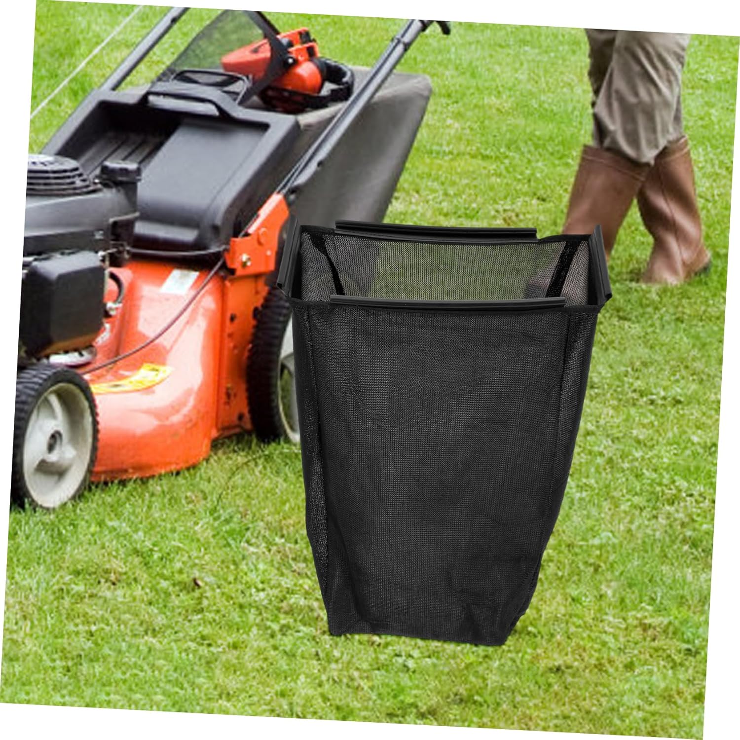 LOORGVEL grass mower grass lawn mower leaf lawn mower lawn tractor accessories and leaves nylon braid Black - 4