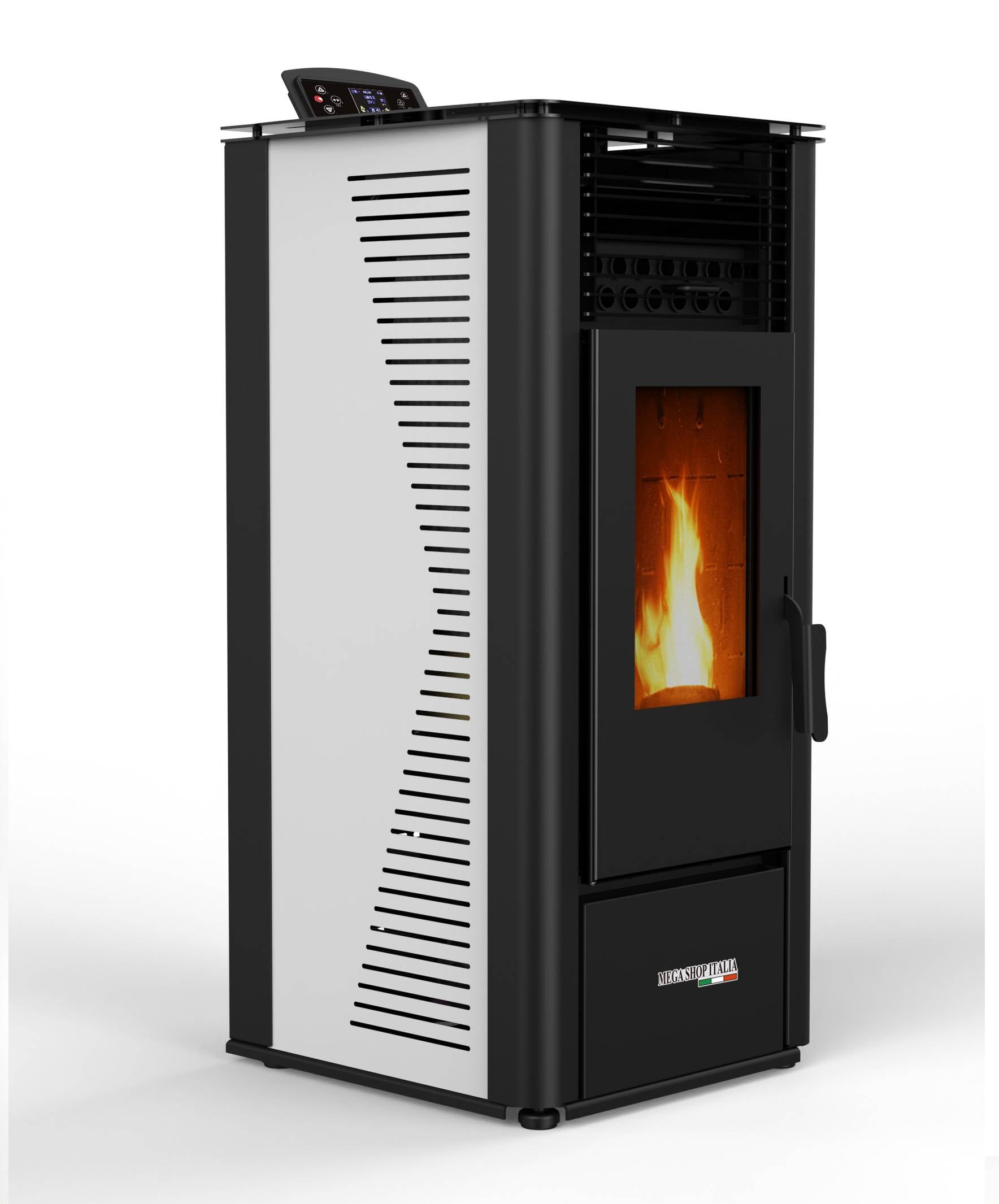 Stufa A Pellet Alaska 10KW WiFi - Riscalda 85m² Con App E Programmazione - Foto 7