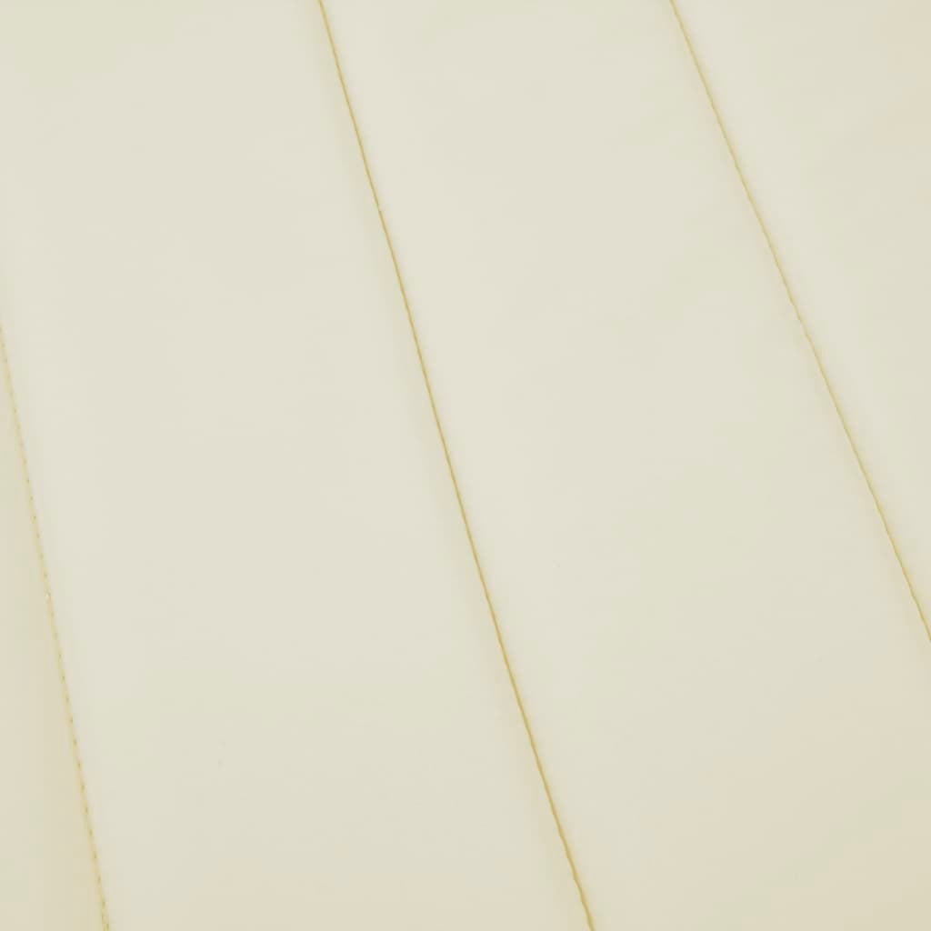 Cojín exterior | Cojín de tumbona de tela Oxford crema 200x70x3 cm CFW91449 - 6