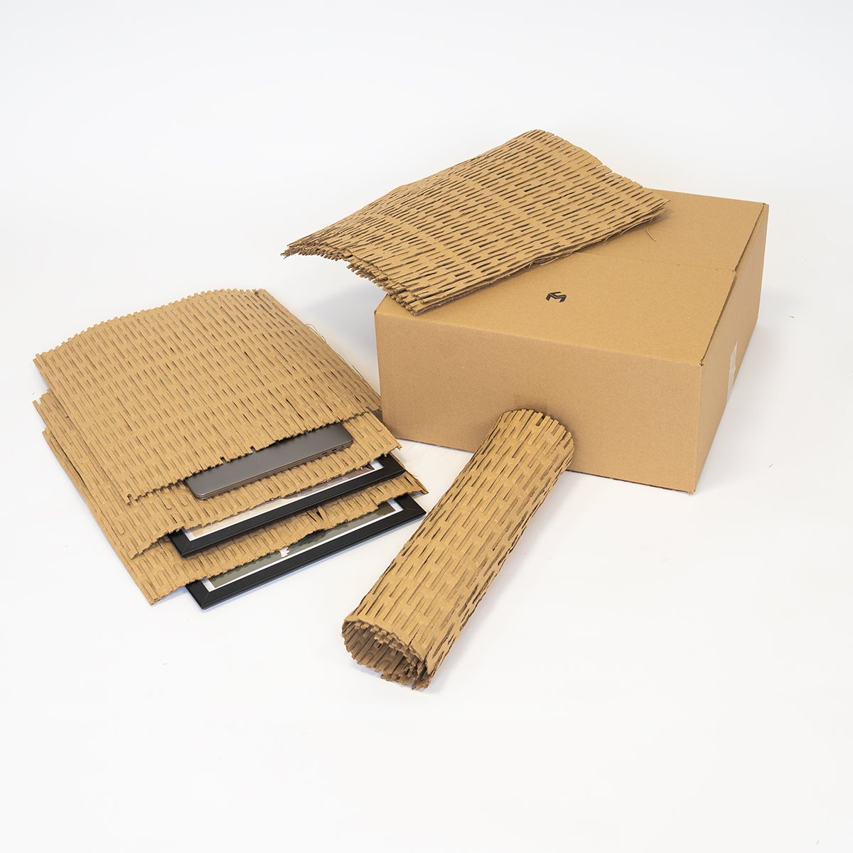 Carton avec protections anti chocs grand modèle | Leroy Merlin