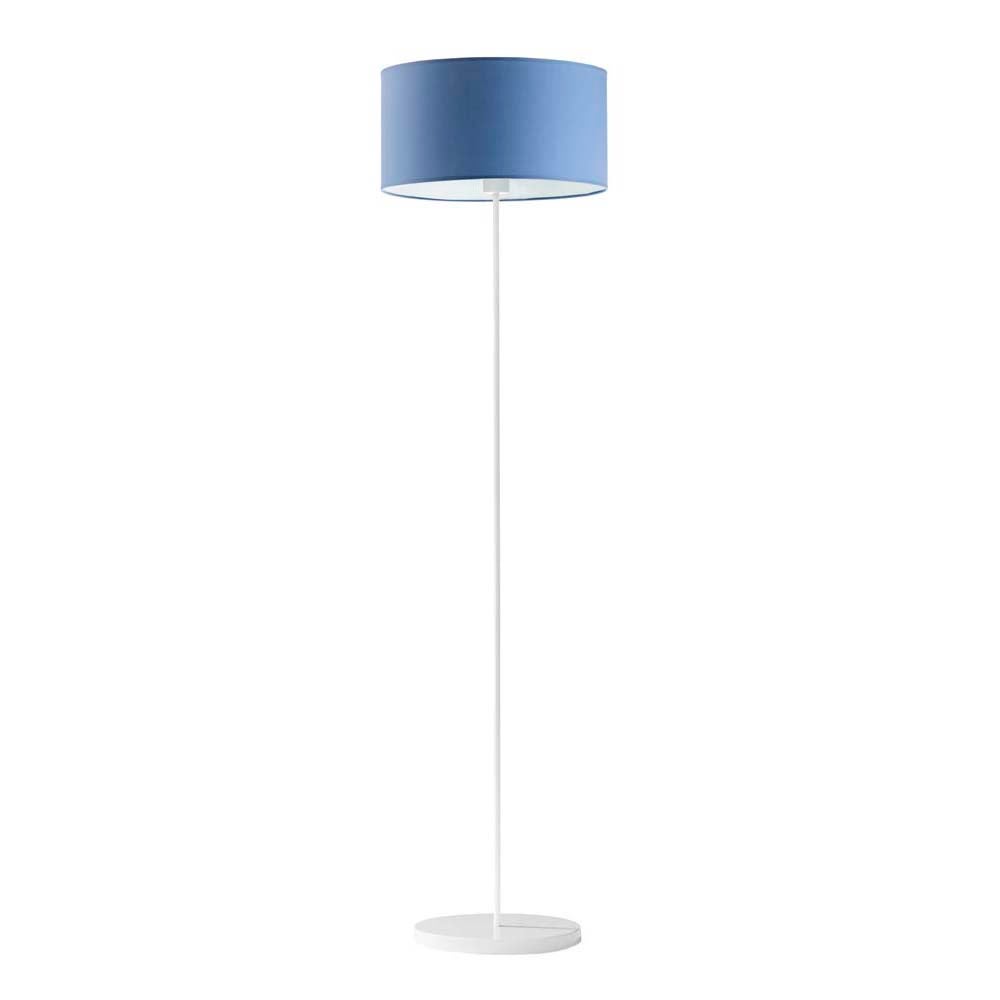 Lampa stojąca podłogowa z abażurem walec 40cm BLUES