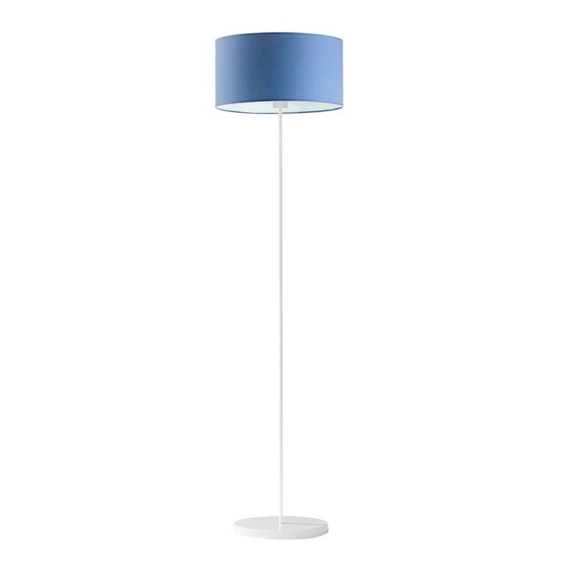 Lampa stojąca podłogowa z abażurem walec 40cm BLUES