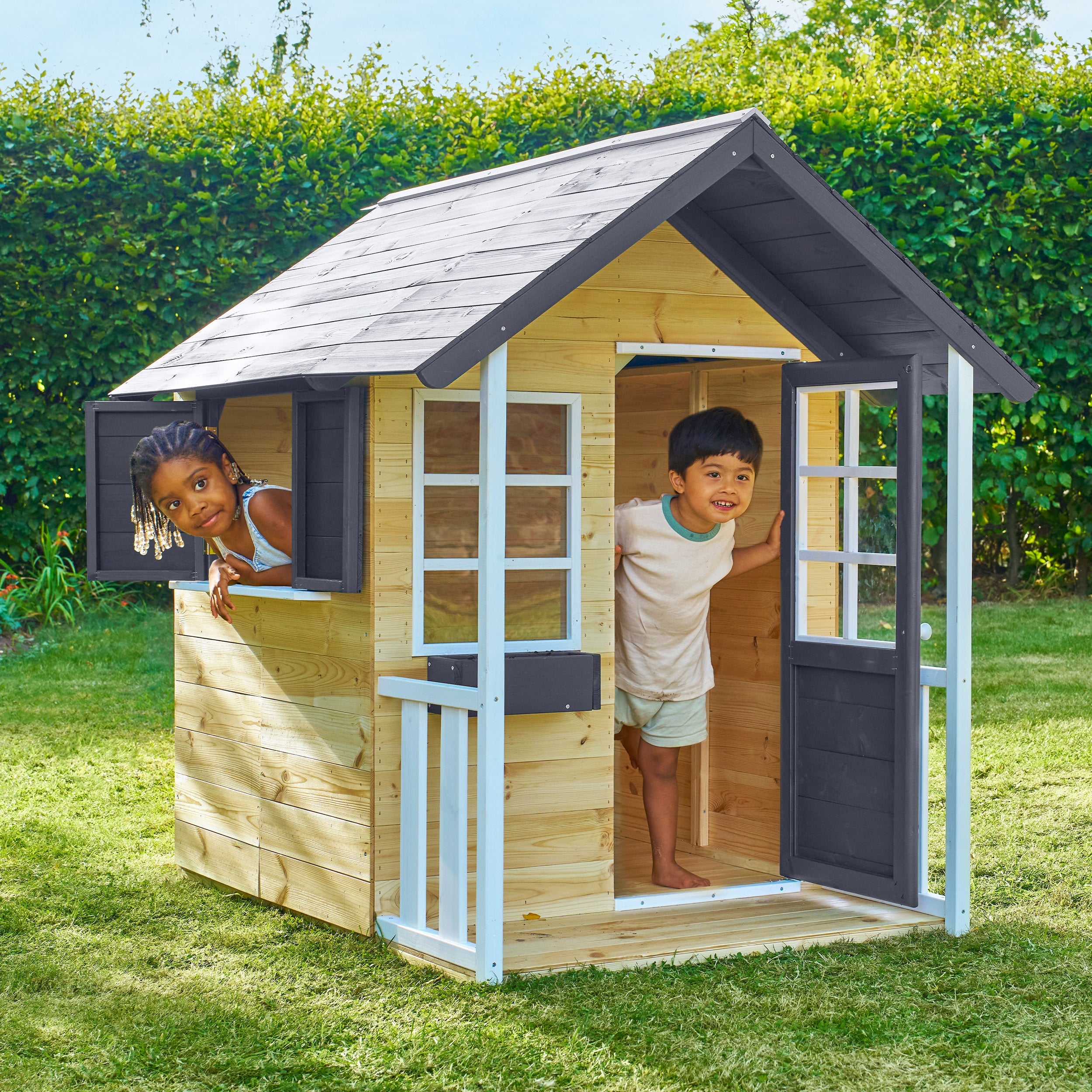 Maisonnette modulable JACINTHES en bois FSC® - 2