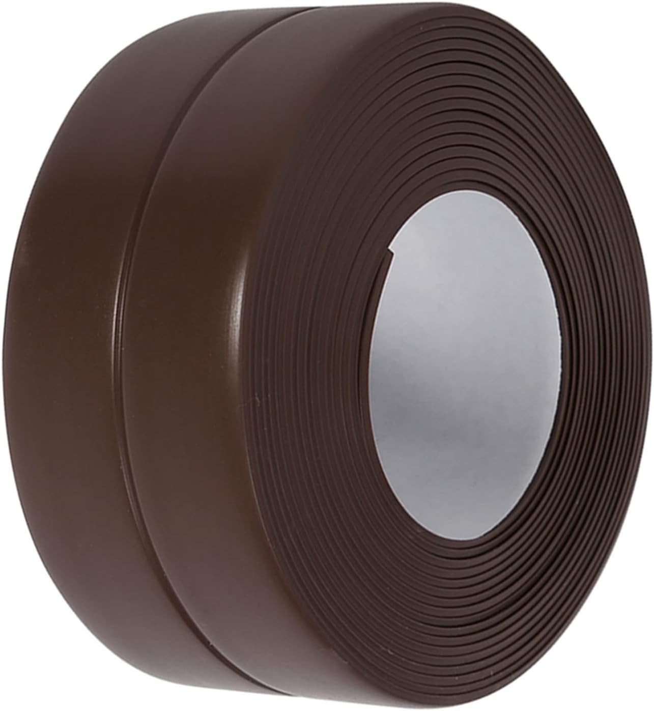 Cinta De Calafateo Autoadhesiva QUARKZMAN - 2 Rollos De 15x10.5 Pies, Color Marrón, Impermeable, Para Bañeras, Inodoros, Encimeras Y Fregaderos