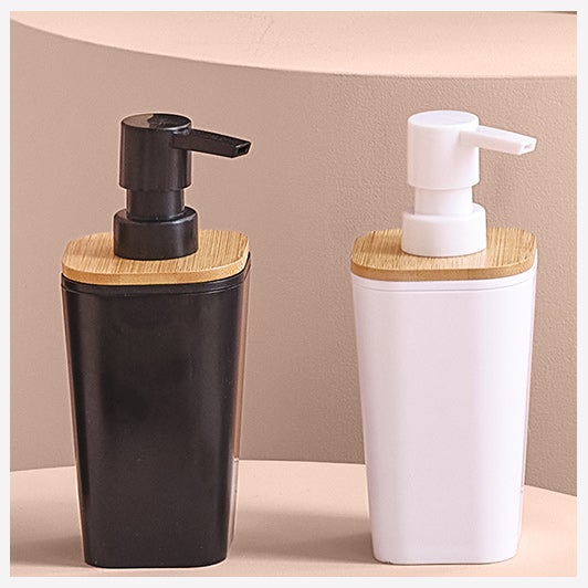 DOZOWNIK NA MYDŁO Natureo 200 ml czarny BAMBUSOWA POKRYWA - 7
