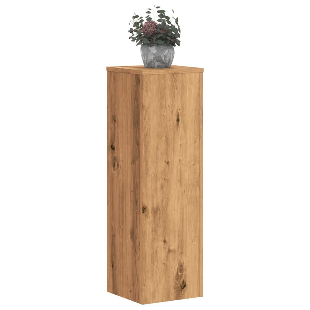Jardinière | Supports pour plantes 2 pcs chêne artisanal bois d'ingénierie CFW10079 - 3