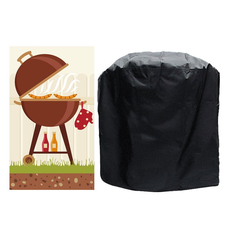 Pokrowiec na grilla, tkanina Oxford 420D, wiatroodporny/odporny na słońce/wodoodporny, pokrowiec na grilla zewnętrznego, pasuje do większości grilli