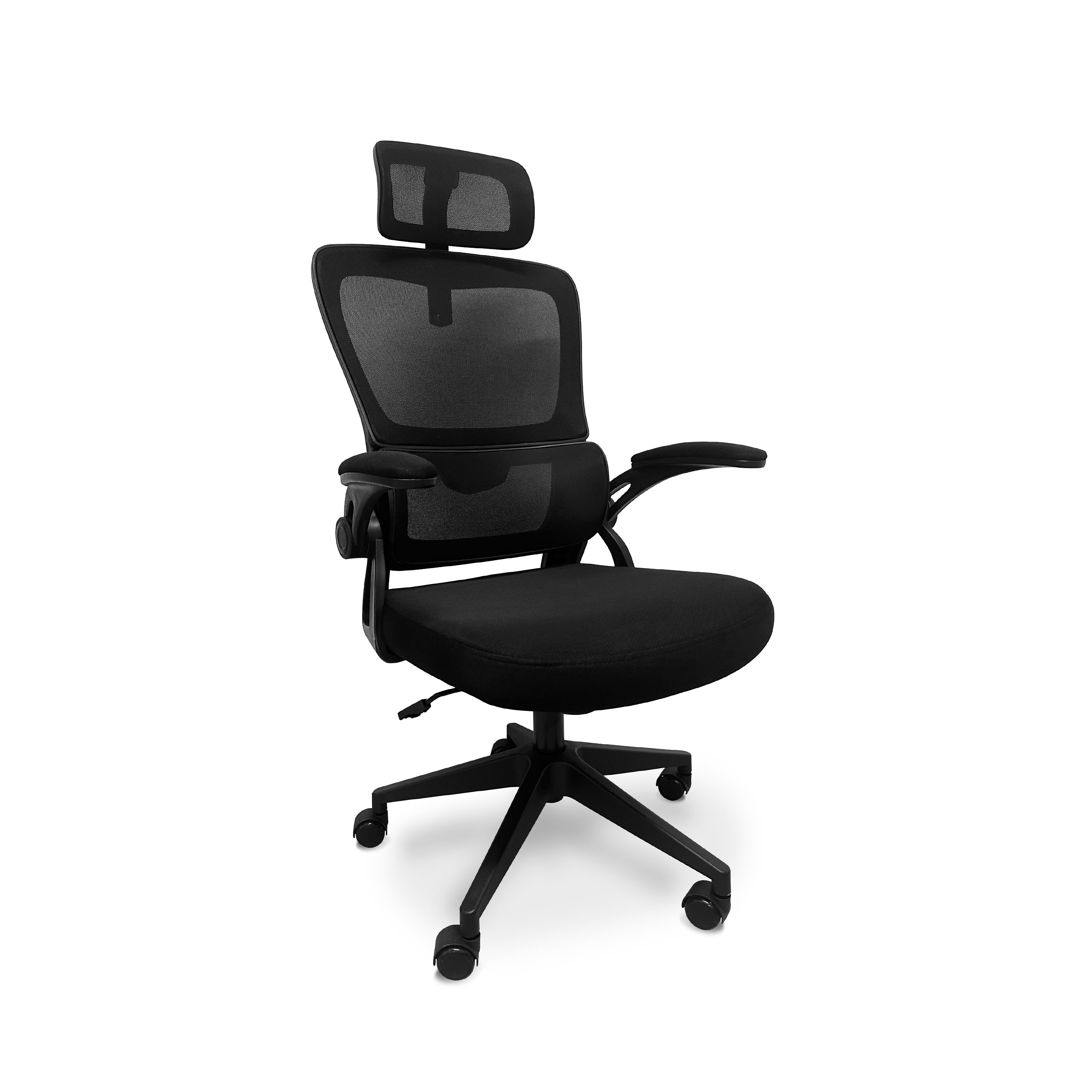Sedia Da Scrivania Moderna In Rete Con Ruote – Regolabile, Senza Braccioli, Portata 113kg