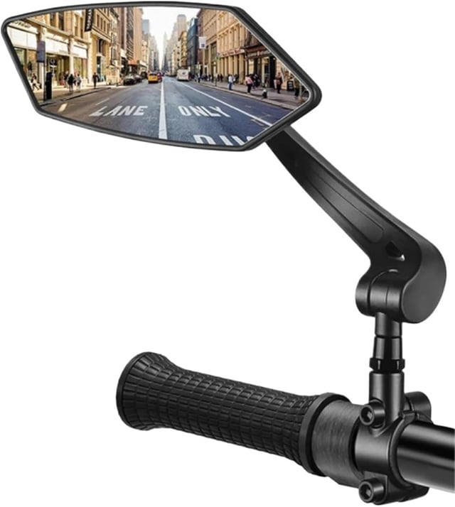 (lewe) Lusterko wsteczne do roweru, lusterko wsteczne do skutera elektrycznego, wysokiej jakości uniwersalne lusterko wsteczne do roweru elektrycznego
