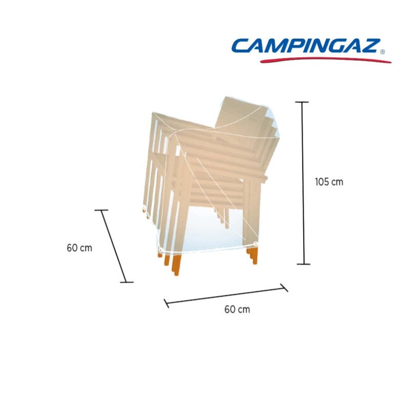 Housse pour 4 chaises CAMPINGAZ - 105x60x60cm - 4