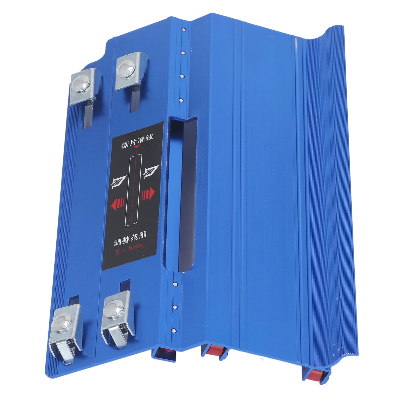 Dispositif de biseautage de carreaux de céramique, coupe-coin à 45 degrés, outil d'angle en alliage d'aluminium bleu - 3