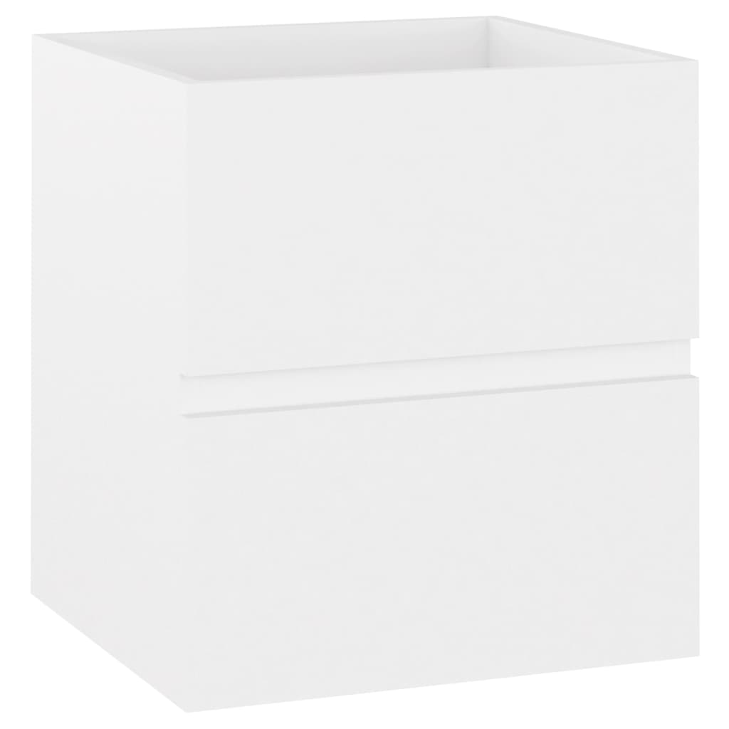 Maison Exclusive - Mobile Lavabo Bianco 41x38,5x45 cm in Legno Multistrato - 2