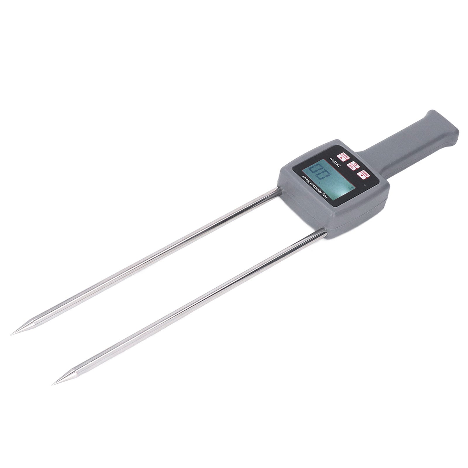 Misuratore di umidità del fieno, alloggiamento in ABS, display digitale, misuratore di umidità del fieno portatile multifunzionale - 5