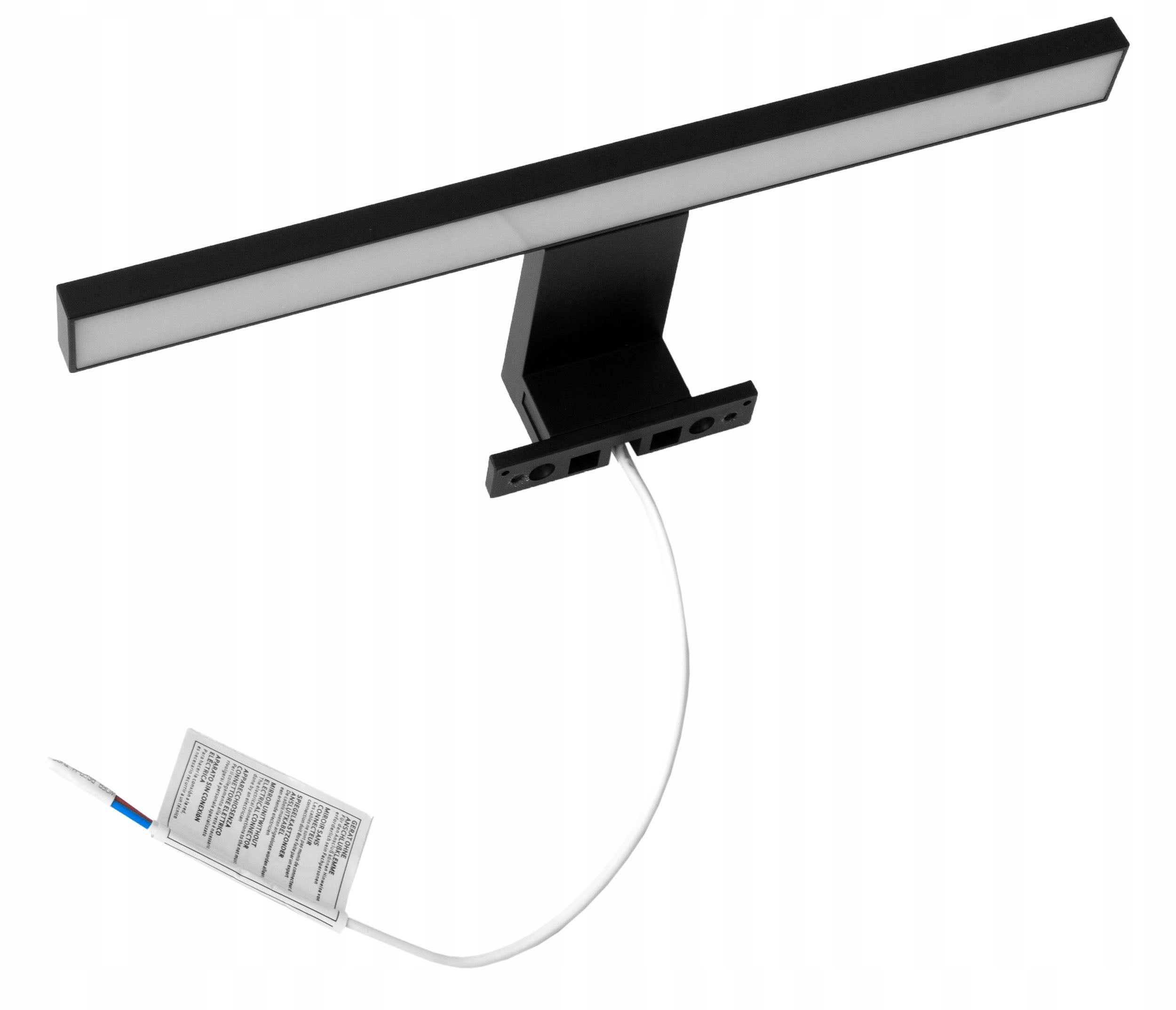Szafka łazienkowa z lustrem oświetleniem lampką led lustrzana wisząca 80 cm - 7