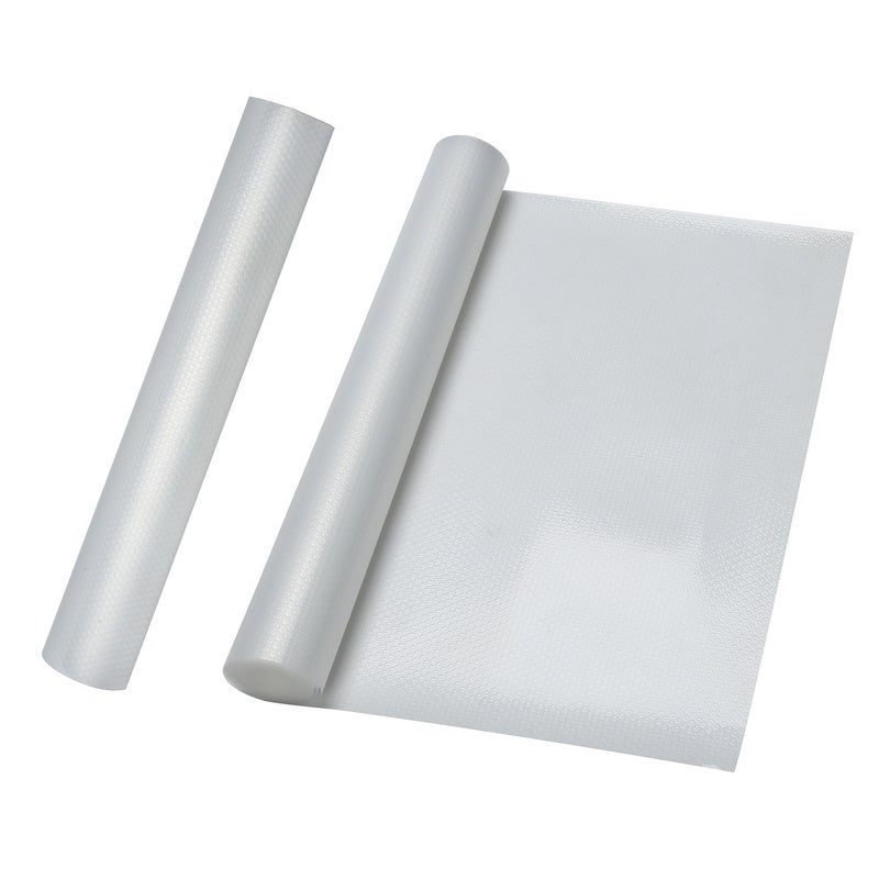 EINFEBEN Tapis Antidérapant De Tiroir Transparent EVA Imperméable Lavable 60x500cmTapis De Placard Tapis De Table Pour Maison Et Cuisine