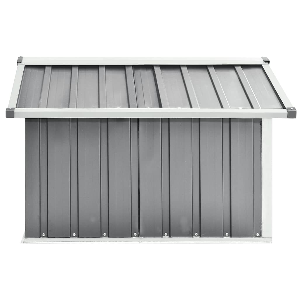 Abri pour robot de jardin 92x97x63 cm Acier galvanisé Gris vidaXL - 5