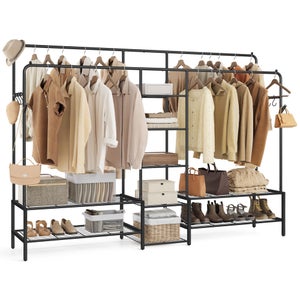 Perchero Colgador Organizador Ropa Xs Ruedas | Cuotas sin interés