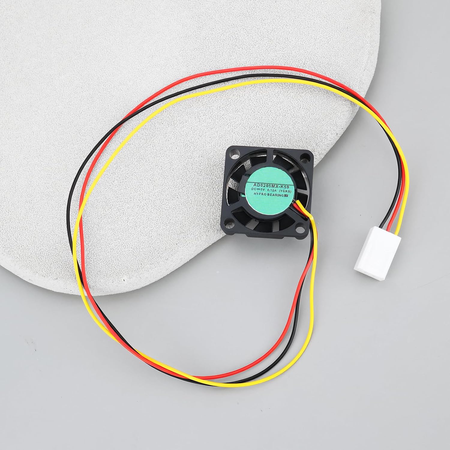Micro Ventilateur de Refroidissement 3‐Pin DC 5 v 25x25x6 mm Compatible ...