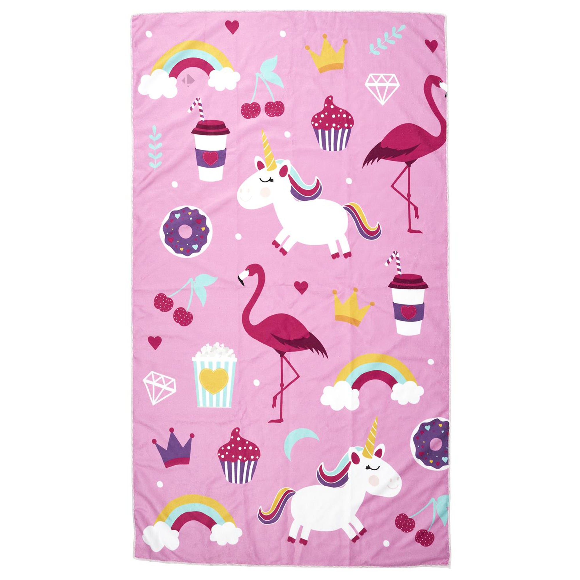 Serviette De Plage Enfant Microfibre – 150x75 Cm, Motifs Animés – Pour Piscine, Bain, Voyage - 4