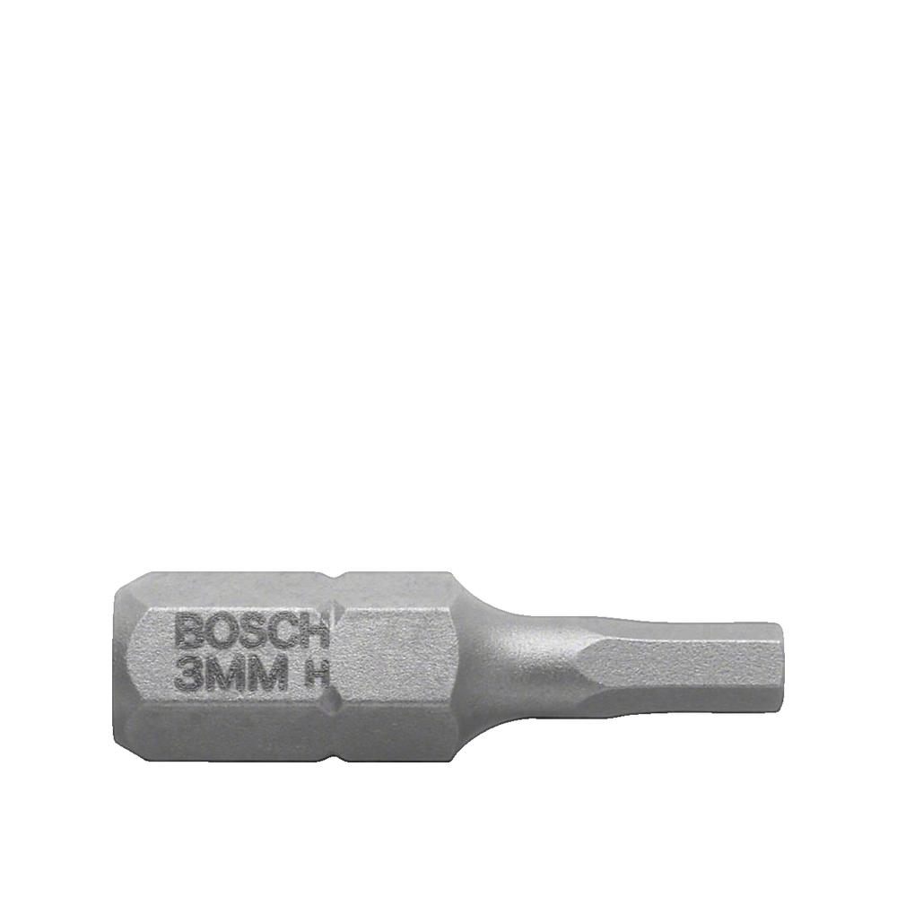Zestaw końcówek sześciokątnych Bosch stal modyfikowana S2 4 mm 25 mm