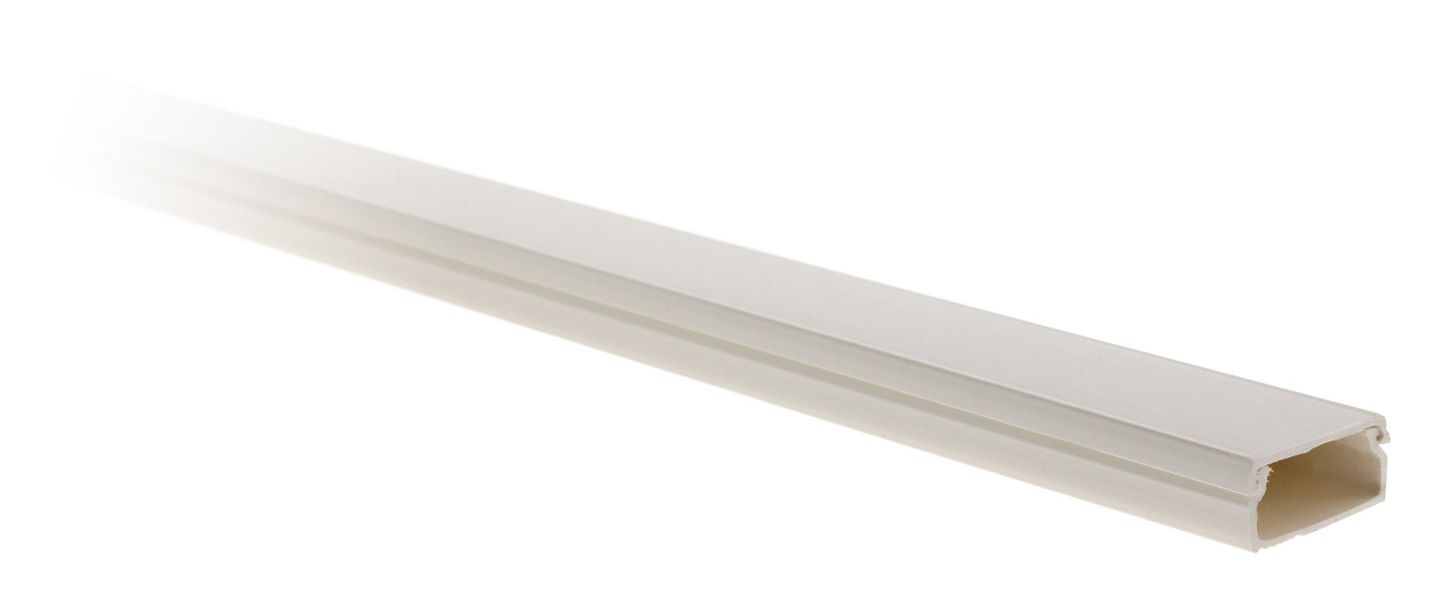 Moulure électrique PVC 20x20 Mm - Longueur 2 M, Blanc, Lot De 10