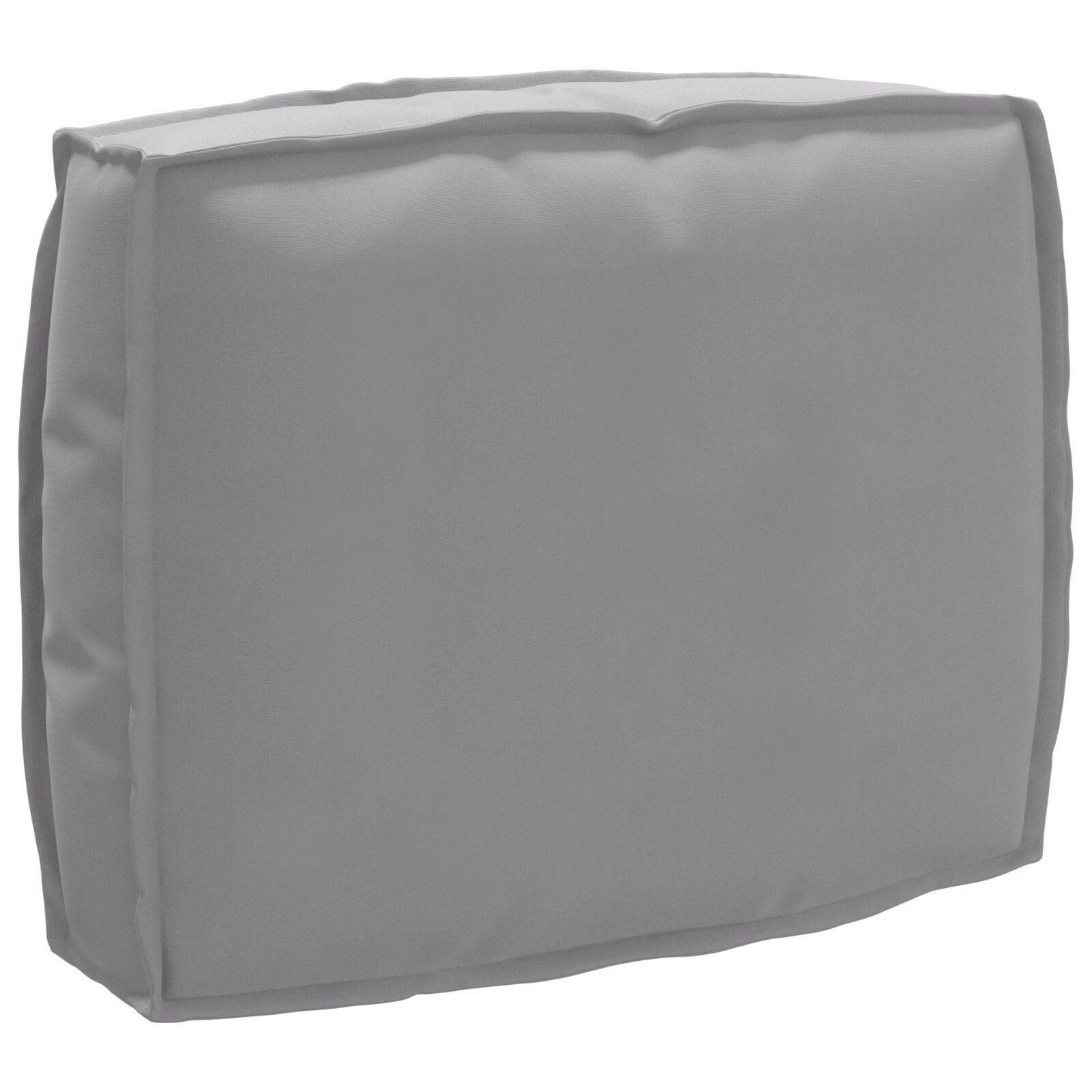 Zestaw poduszek na paletę 2 pcs Szary 50 x 50 x 12 cm vidaXL