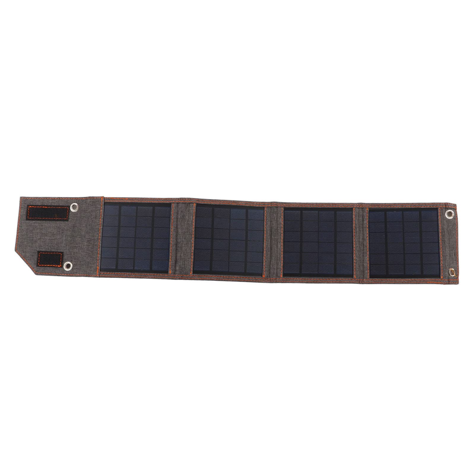 Caricabatterie solare pieghevole con pannello solare in silicio policristallino da 8 W e 5 V, porta USB, borsa pieghevole per esterni, caricabatterie - 4
