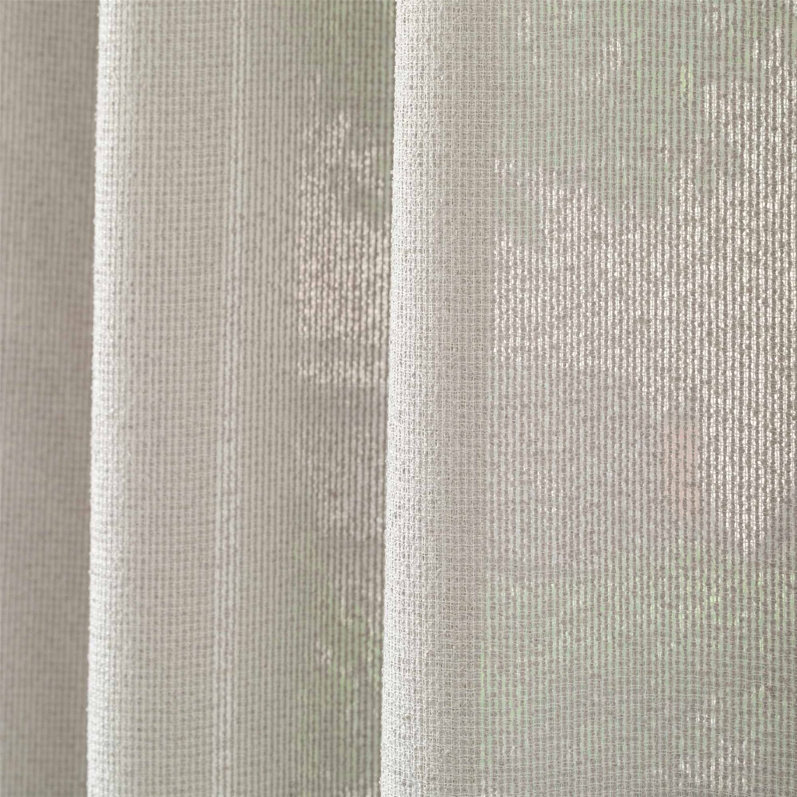 Tende In Ciniglia Double-face, 2 Pannelli 132x213 Cm, Colore Argento/grigio, Con Tasca Per Asta, Filtrano Il 60% Della Luce