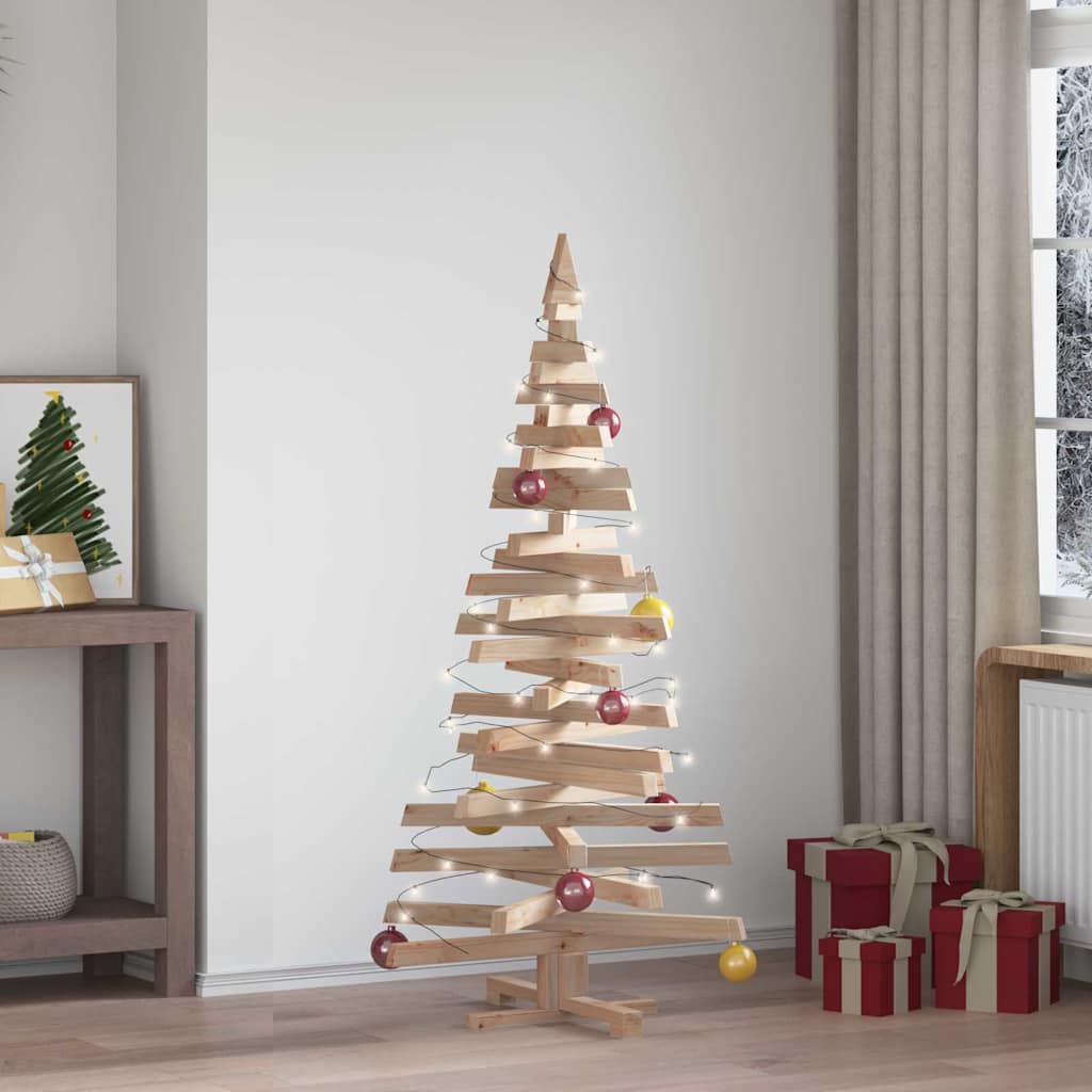 Albero Di Natale Artificiale 150 Cm - Effetto Pino Bosco Con 355 Punte, Supporto In Legno E Custodia