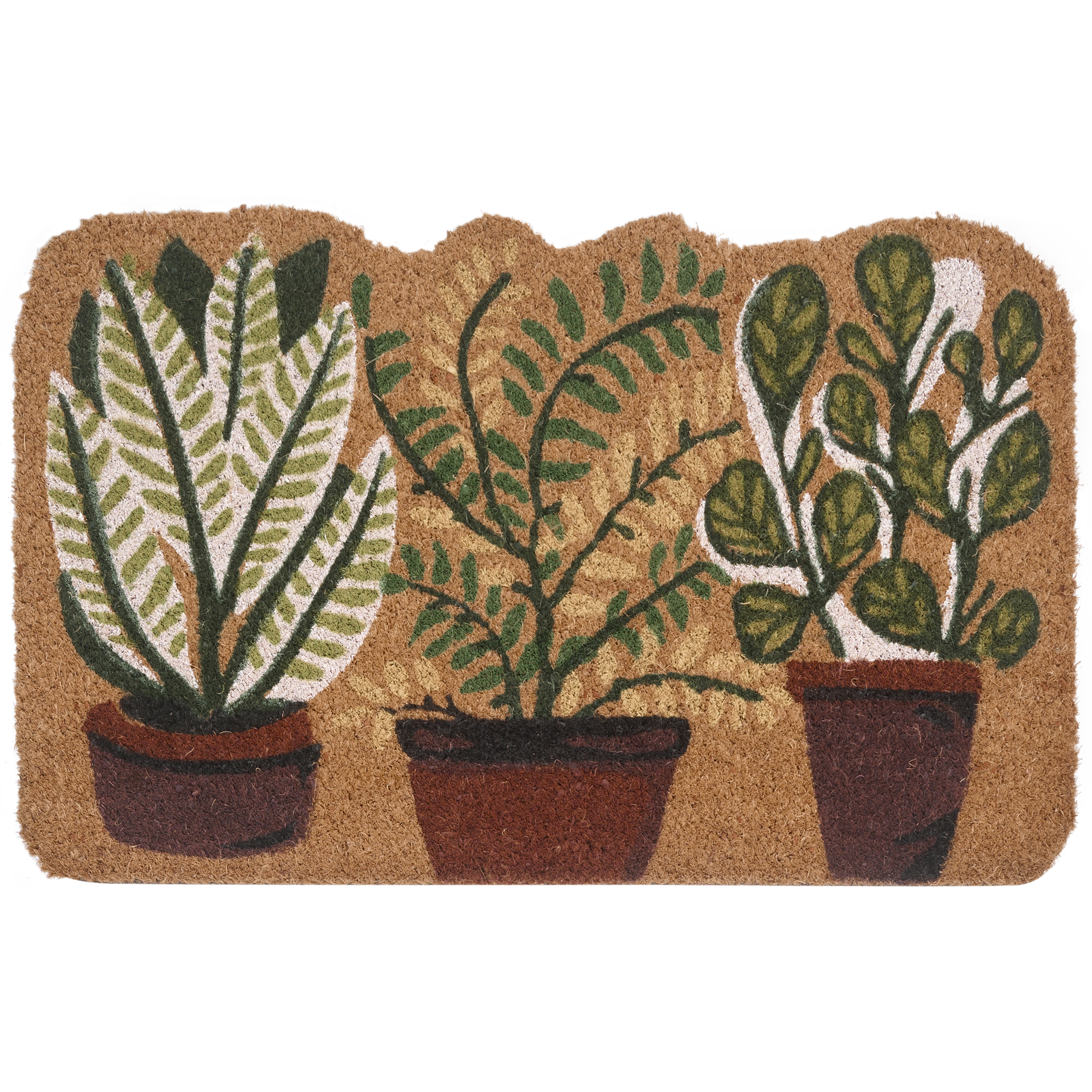 Covor intrare ANAMUDI Natural 40 x 60 cm Fibră de nucă de cocos