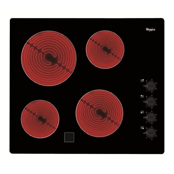Whirlpool Negro Placa Vitrocerámica Akm9010ne 4 Zonas 60Cm 6200W - Imagen 2
