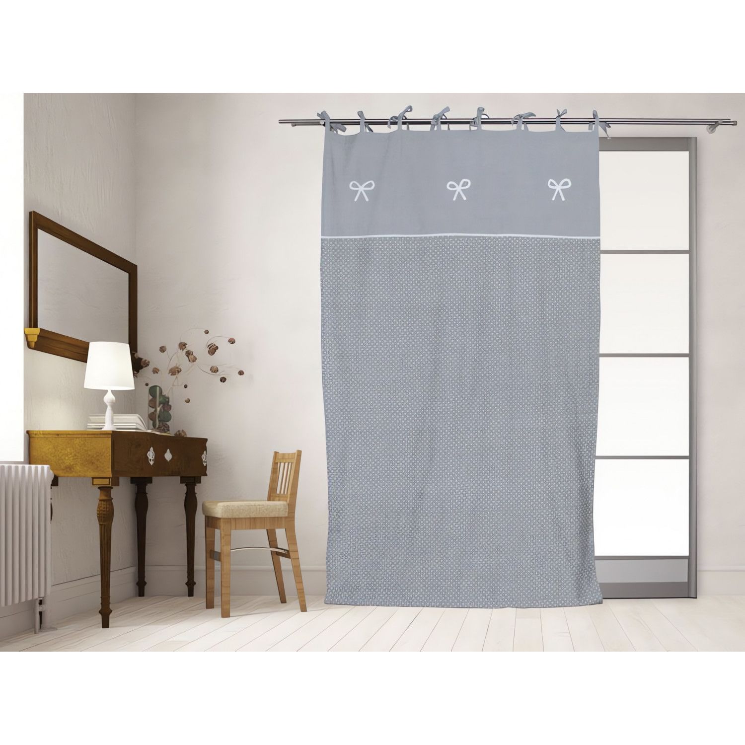 Rideau à Nouettes Brodé En Coton 135x250 Cm Emilie Gris Par Soleil D Ocre Leroy Merlin Rideau à Nouettes Brodé En Coton 135x250 Cm Emilie Gris Par Soleil D Ocre Leroy Merlin