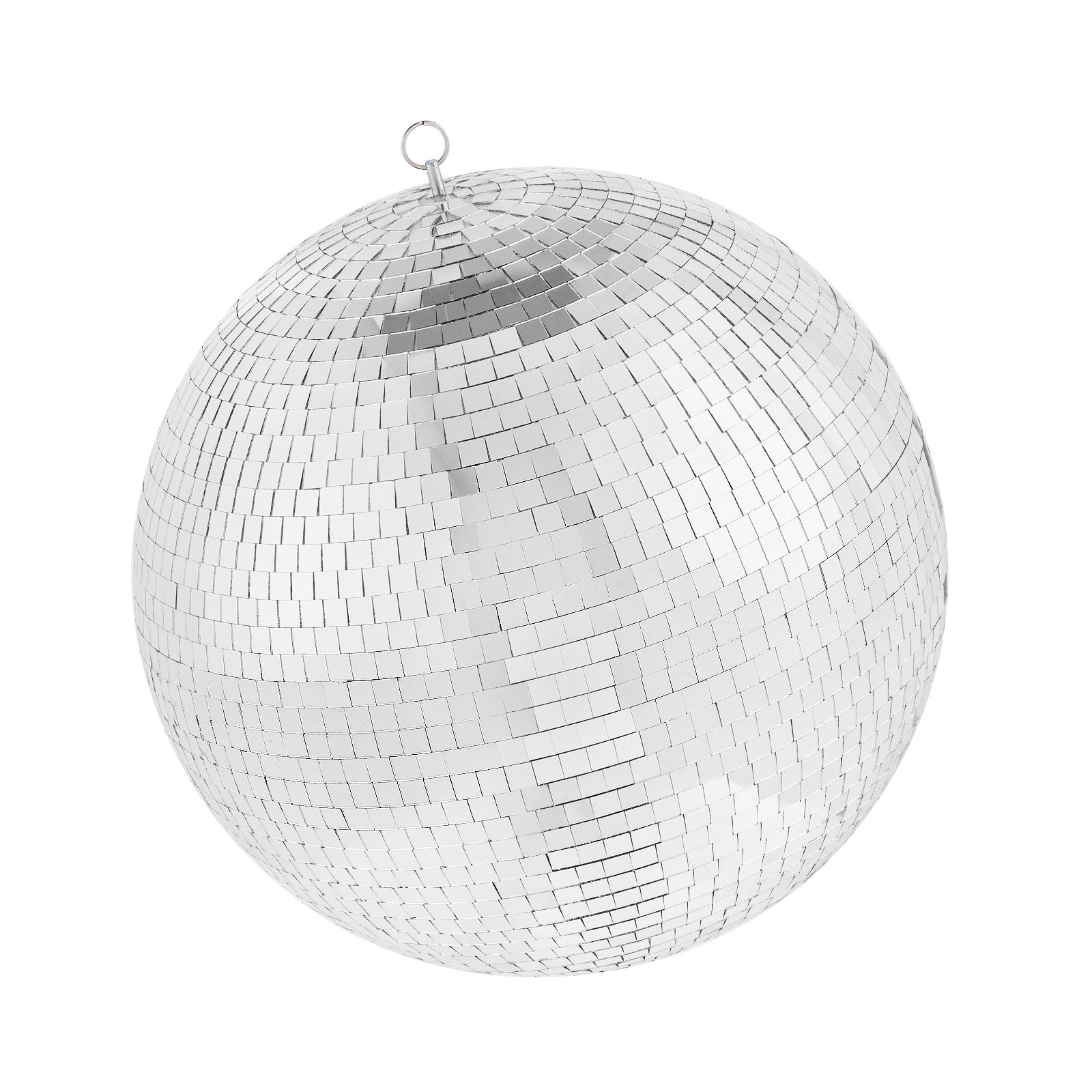 Boule disco miroir,SucceBuy 30,5 cm avec anneau de suspension pour fêtes. Décoration idéale pour DJ Club,mariages,anniversaires,Noël,Nouvel An - 3